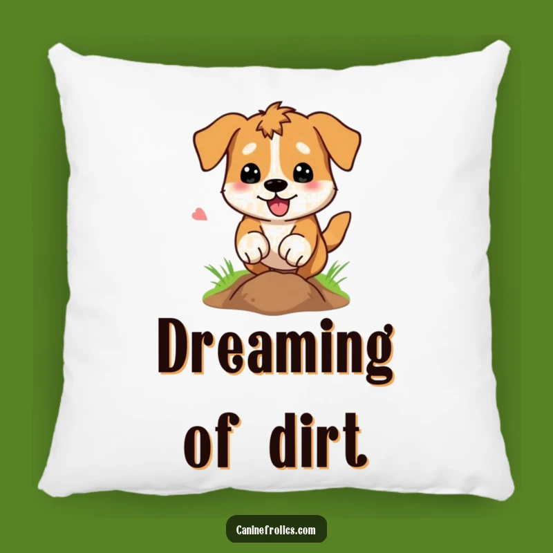 Funny Dog Digging Pillow: Comfy & Energetic, Great Hilarious Gift