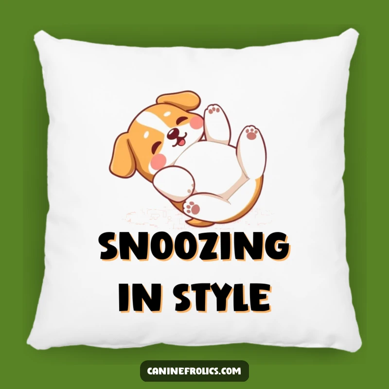 Funny Dog Rolling Pillow: Comfy & Comical, Great Hilarious Gift