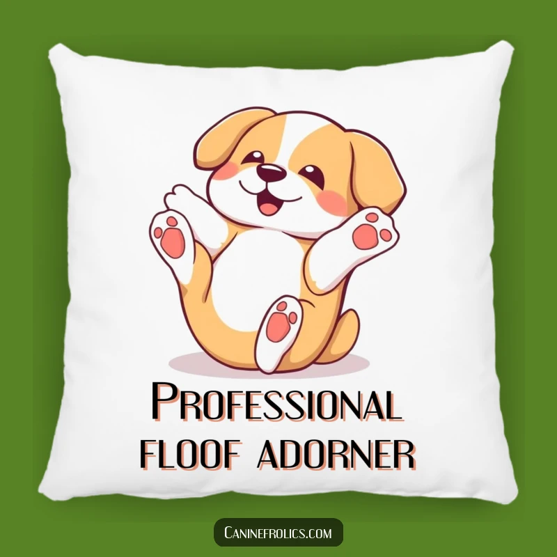 Soft Funny Rolling Dog Pillow: Cuddle Up With Pure Joy