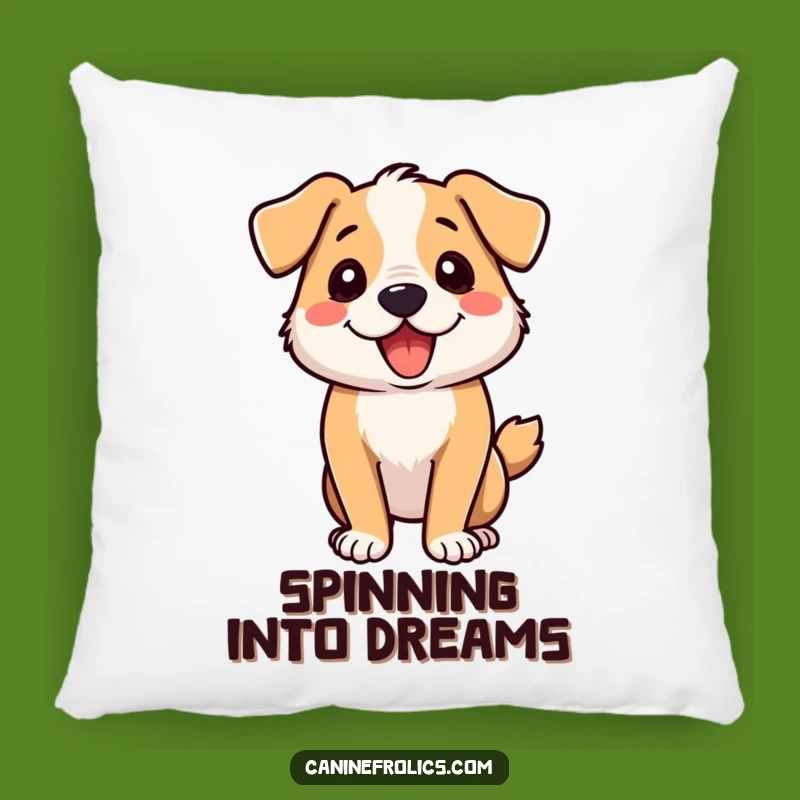 Soft Funny Dog Zoomie Spin Pillow: Cuddle Up with Canine Excitement!