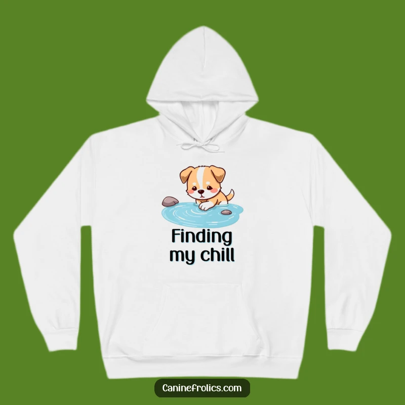 Cozy Funny Dog Stream Dip Hoodie: Relax in Hilarious Comfort!