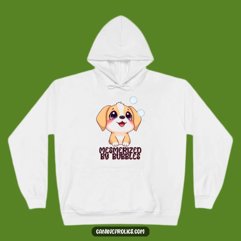 Funny Dog Bubbles Hoodie - Cozy Comfort for Delightful, Hilarious Moments!