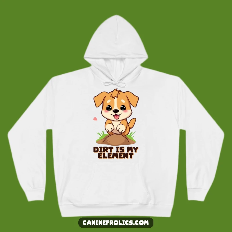 Funny Dog Digging Hoodie: Stay Cozy While You Excavate, Comfort Gift