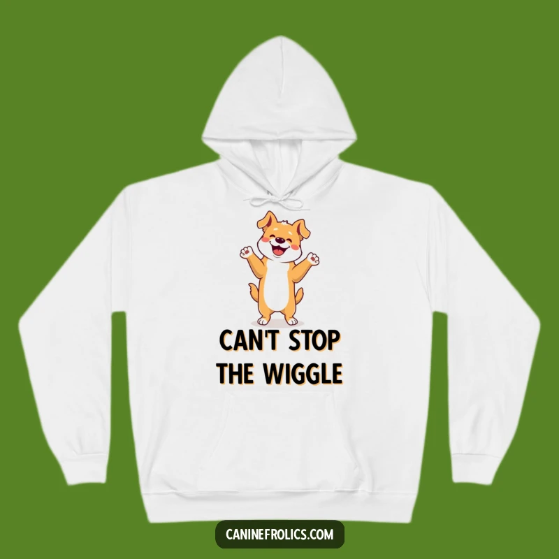 Funny Dog Happy Dance Hoodie: Cozy Up in Celebration, Ideal Funny Gift