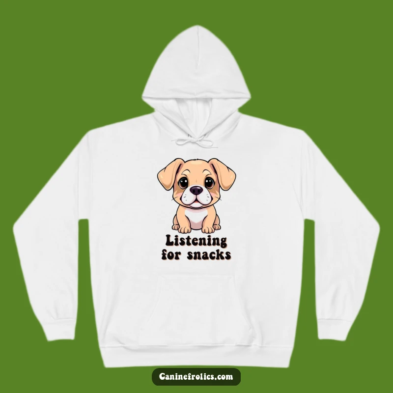 Funny Inquisitive Dog Hoodie Cozy Gift For The Thoughtful Soul