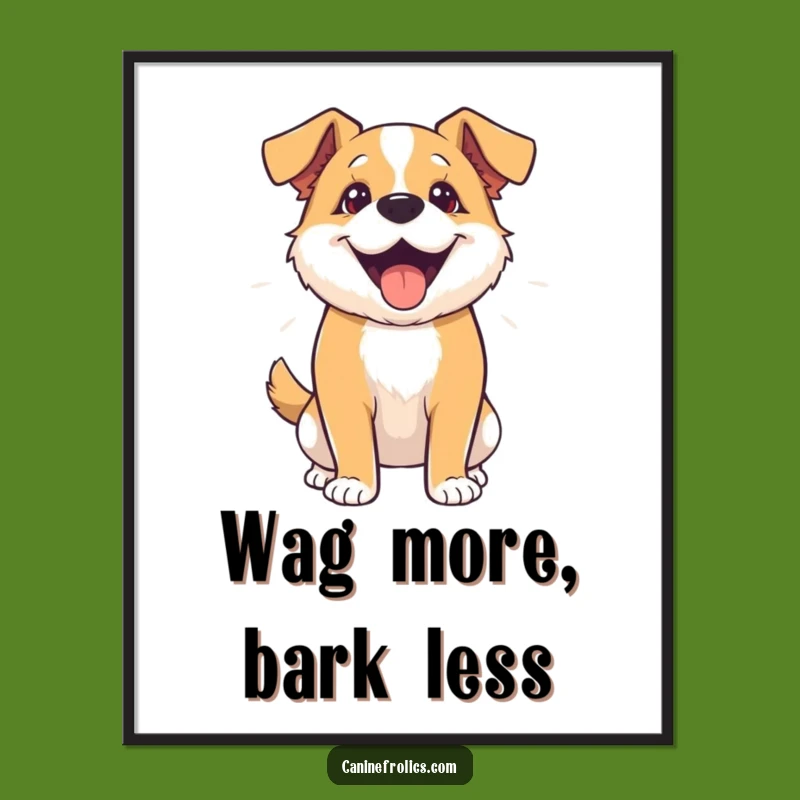 Funny Free Printable Wall Art: Dancing Dog Vibes, Hilarious Downloadable Decor!