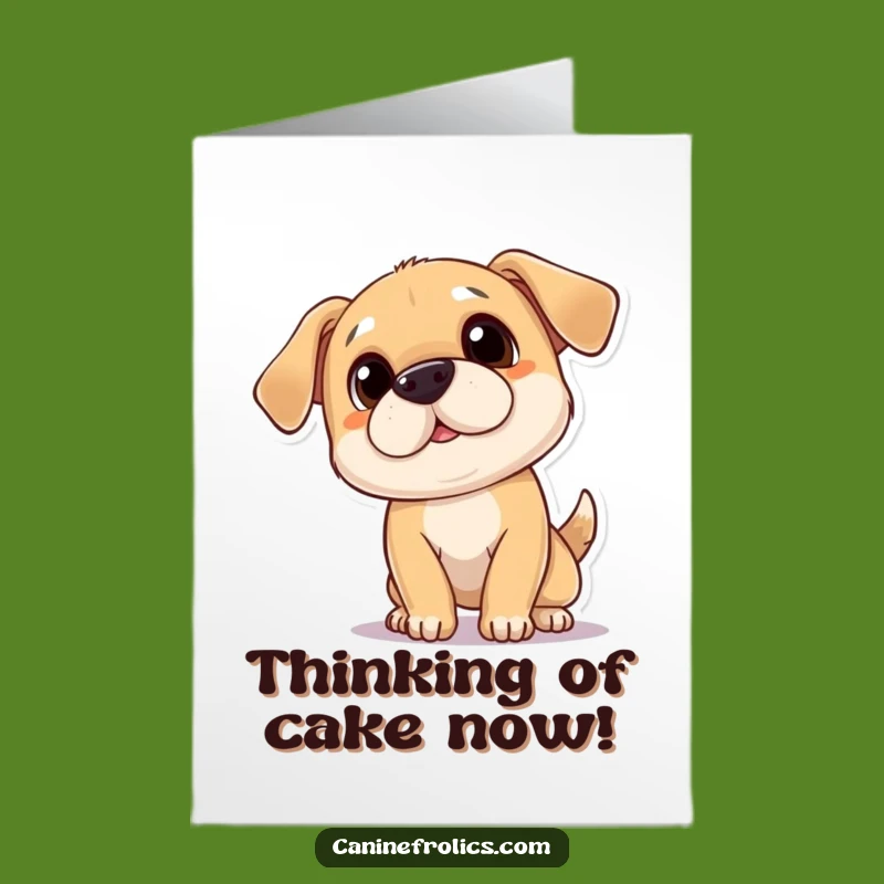 Free Printable Dog Birthday Card: Curious Dog Tilt for a Hilarious Dog Lover Gift