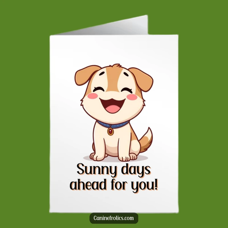 Free Printable Joyful Dog Congrats Card - Sunny Outdoor Downloadable Gift