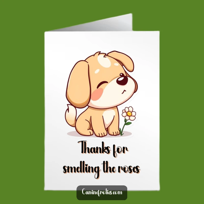 Free Printable Thank You Card: Curious Dog Thanks You, Funny Dog Lover Downloadable