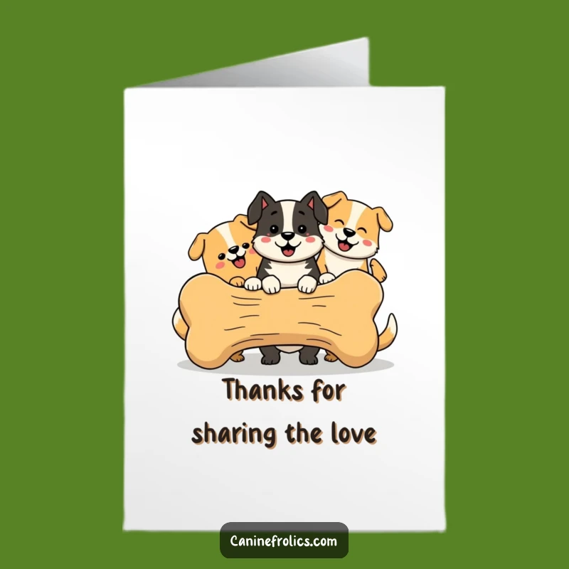 Free Printable Thank You Card: Happy Dogs, Heartfelt Downloadable Gift