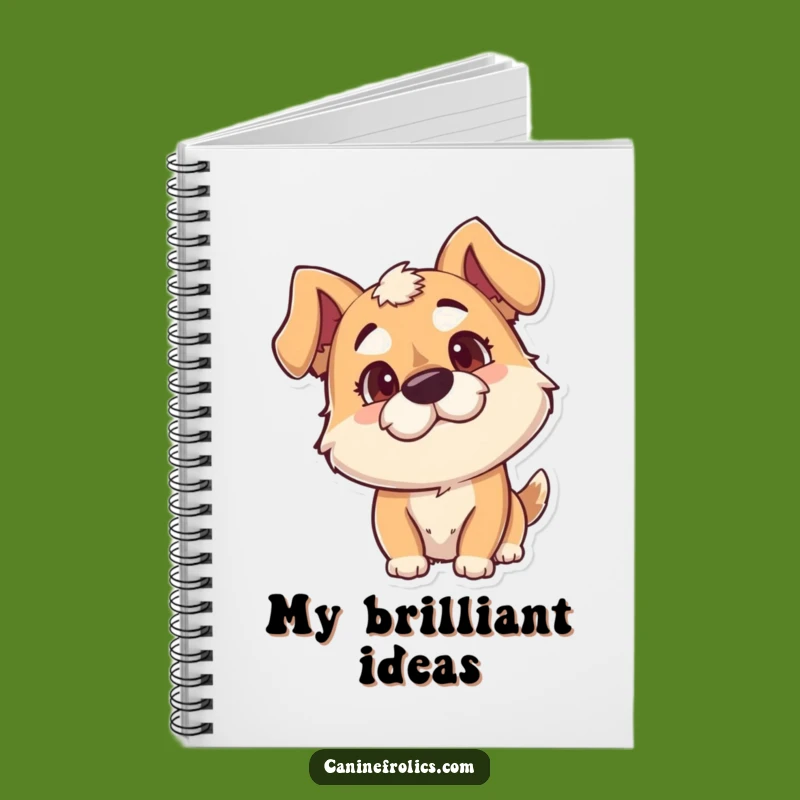 Funny Goofy Dog Notebook: Capture Ideas With Canine Curiosity, Fun Funny Gift