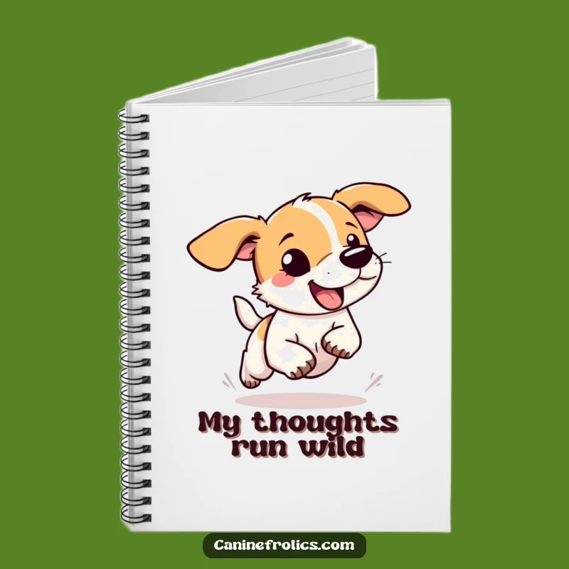 Funny Floppy Ear Dog Notebook - Journal for Your Wildest Thoughts