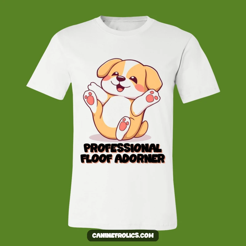 Funny Rolling Dog T-Shirt: Show Off Your Playful Side