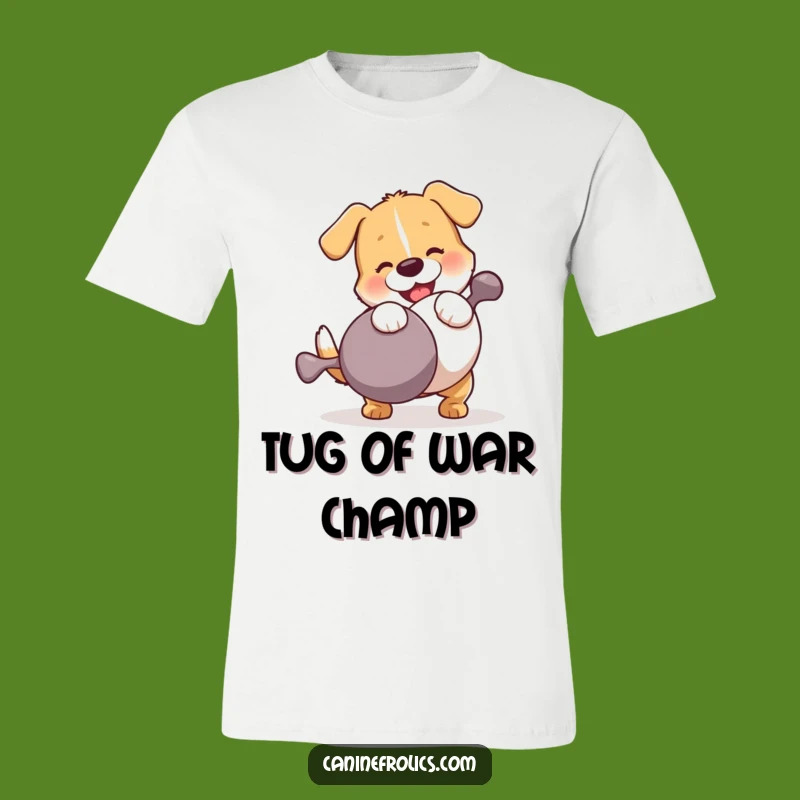 Funny Dog Wrestling Squeaky Toy T-Shirt: Hilarious Pet Lover Apparel, Great Gift Idea